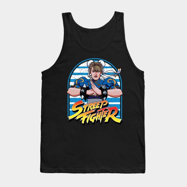 Meryl Streep Fighter Tank Top by RetroReview